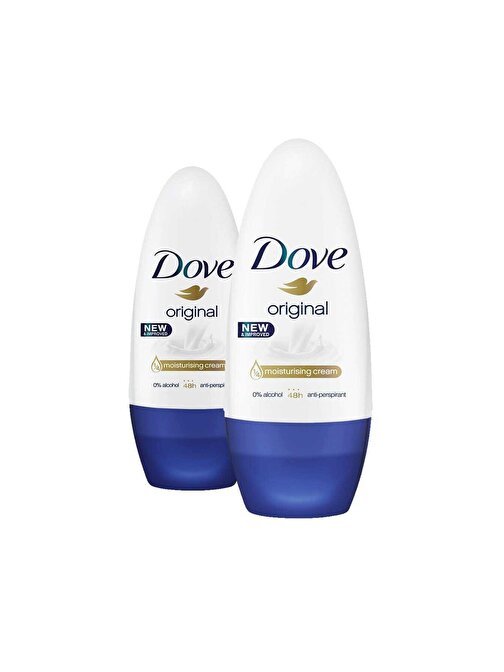 Dove Original Fresh Alüminyumsuz Pudrasız Roll On Deodorant 50 Ml