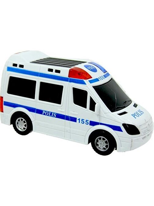Prestij Oyuncak Çarp Dön 112 Polis İmdat Araç Oyuncak Polis Minibüs 155 Küçük Oyuncak Araba