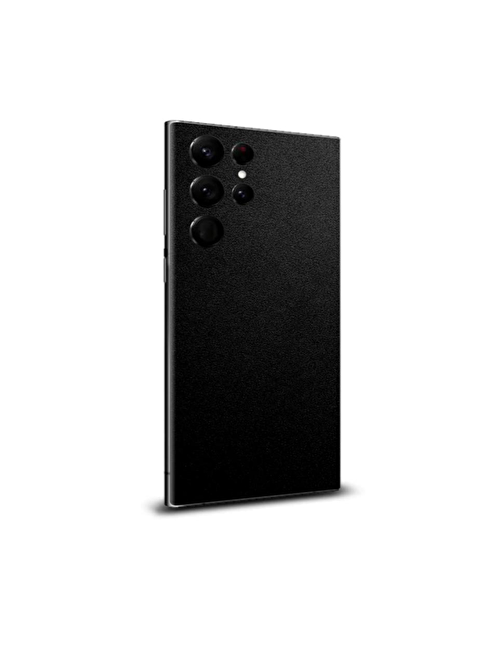 Ecr Samsung S22 Ultra Mat Siyah Arka Kaplama