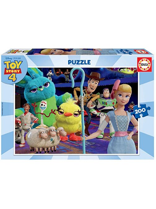 Educa Toy Story 4 Çocuk Puzzle 200 Parça 6-10 Yaş