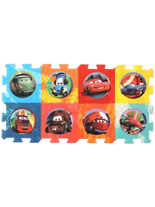 Trefl Puzzle Disney Cars Temalı Baby Köpük Çocuk Puzzle 8 Parça 1-3 Yaş