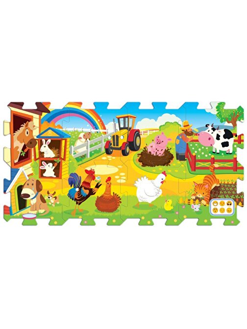 Trefl 8 Parça Çiftlik Eğlencesi Köpük Puzzle