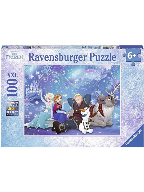Ravensburger Frozen II Ice Magic Çocuk Puzzle 100 Parça 6+ Yaş