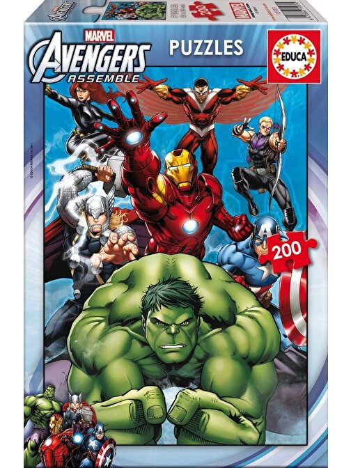 Educa Games 200 Parça Avengers Puzzle