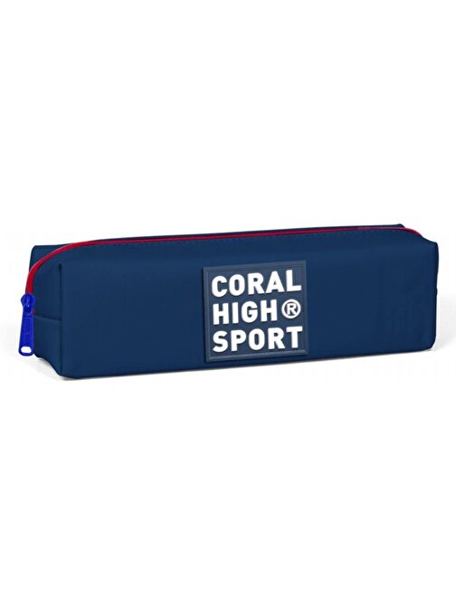Coral High Sport Tek Bölmeli Lacivert Kalem Çantası
