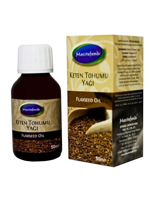 Mecitefendi Keten Yağı 50 Ml