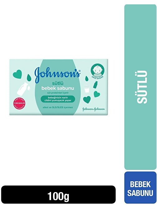 Johnsons Baby Sütlü Bebek Sabunu 125 Ml