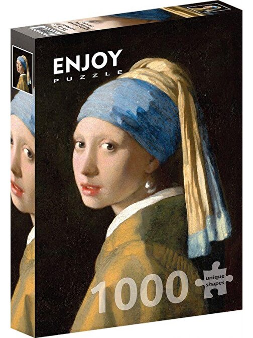 Enjoy 1000 Parçalık Puzzle İnci Küpeli Kız Puzzle Johannes Vermeer