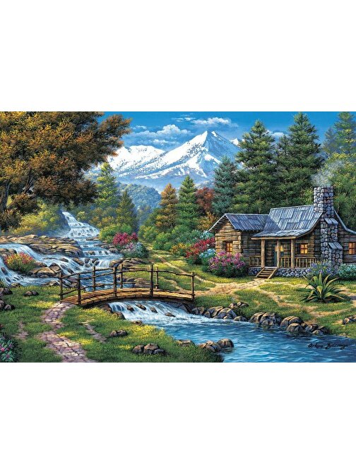 Art Puzzle İki Küçük Şelale Puzzle 2000 Parça