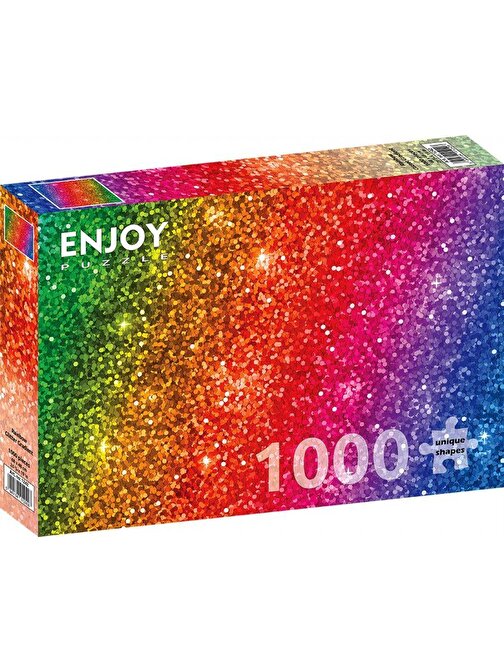 Enjoy 1000 Parça Gökkuşağı Parıltılı Gradyan Puzzle