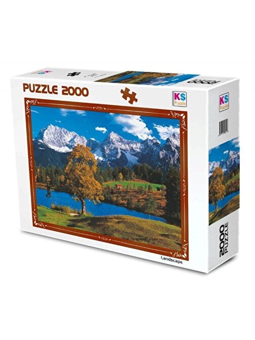 Ks Games 2000 Parça Puzzle Bavarian Alps