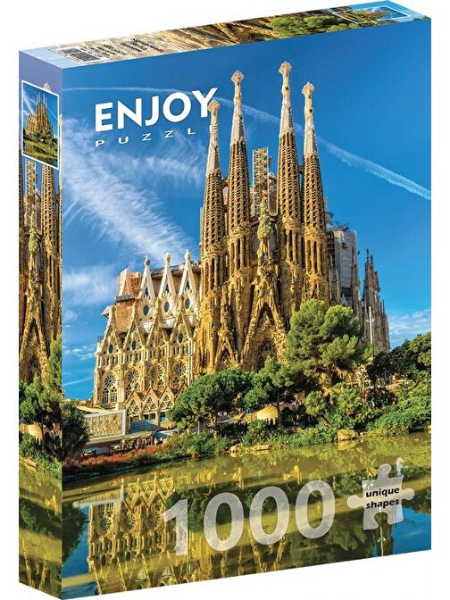 Enjoy 1000 Parça La Sagrade Familia Kutsal Aile Bazilikası Puzzle