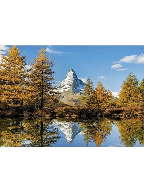 Educa Games 1000 Parça Sonbahar'Da Matterhorn Dağı Puzzle