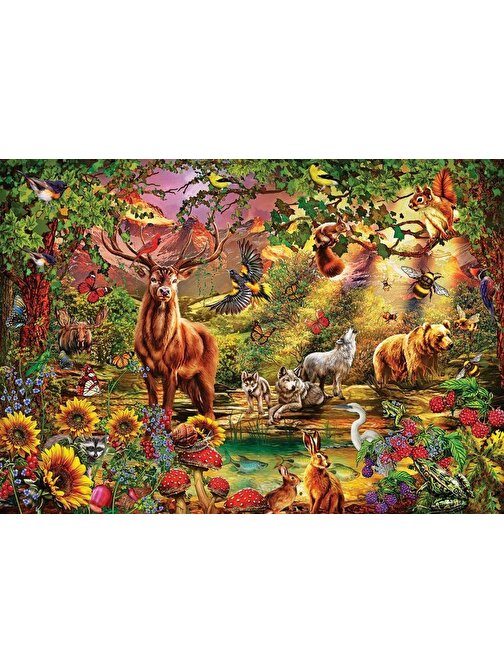 Art 1000 Parça Büyülü Orman Puzzle
