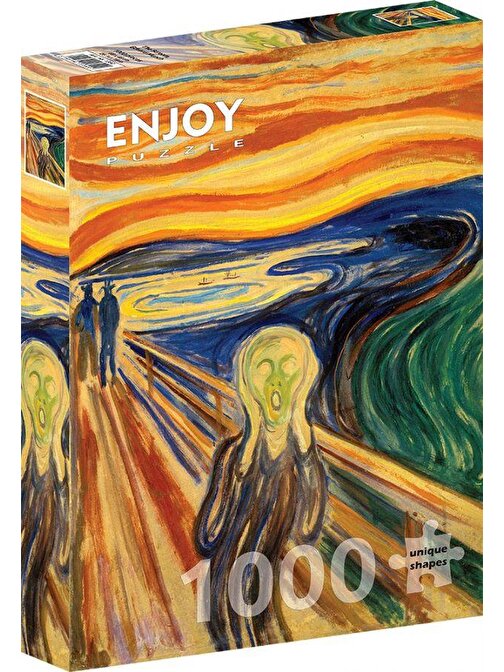 Enjoy 1000 Parça Çığlık Puzzle Edvard Munch