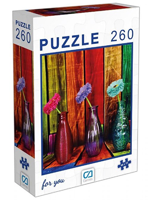 Ca Games 260 Parça Çiçekler Puzzle