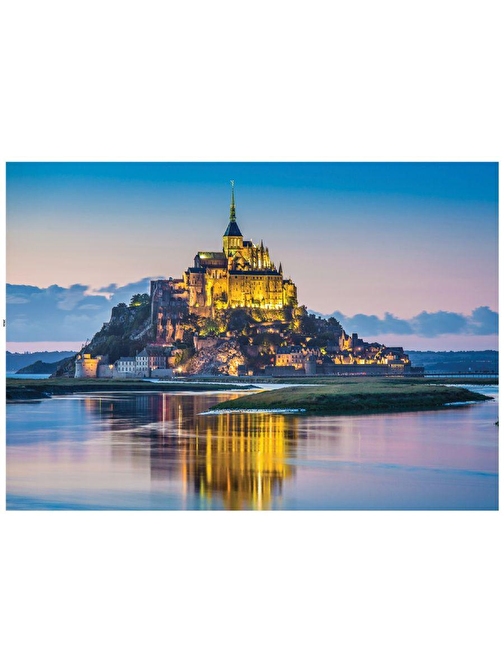 Olimpia 1000 Parça Mont Saint Michel Manstırı Puzzle