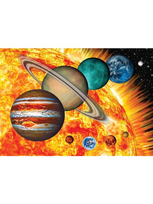 Nova 1000 Parça Güneş Sistemi Ve Sekiz Gezegen Puzzle