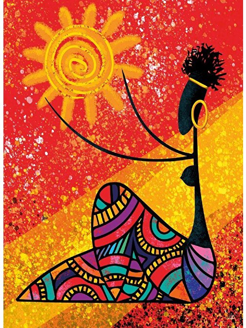Nova Puzzle 1000 Parça Güneş Ve Afrikalı Kadın 41059