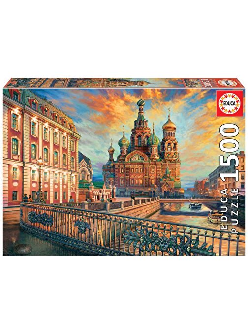 Educa Games 1500 Parça Saint Petersburg Puzzle