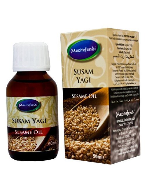 Mecitefendi Susam Yağı 50 Ml