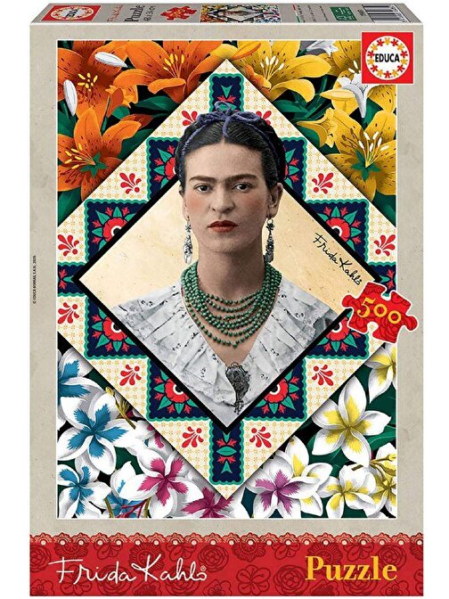 Educa Games 500 Parça Puzzle Frida Kahlo