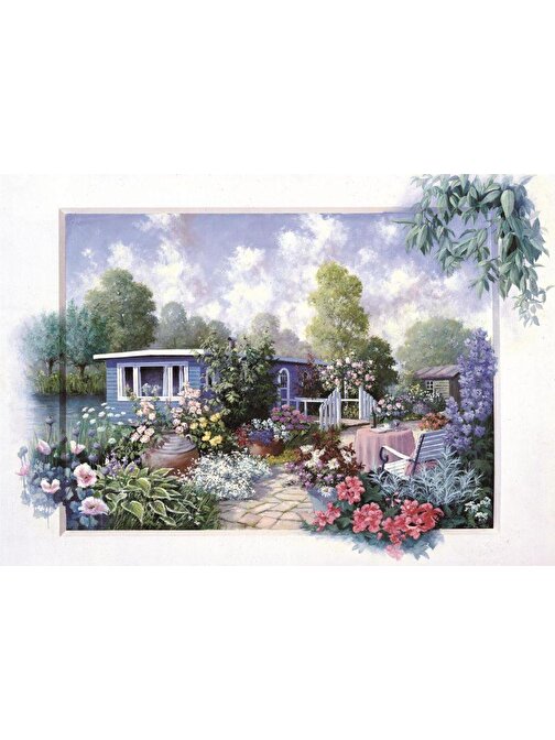 Art 500 Parça Çiçekli Bahçe Puzzle 4211