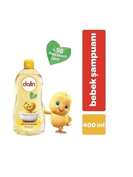 Dalin Günlük Kullanım İçin Bebek Şampuanı 400 ml