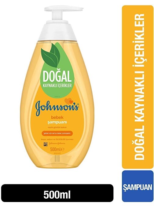 Johnson's Baby Günlük Kullanım Bebek Şampuanı 500 ml