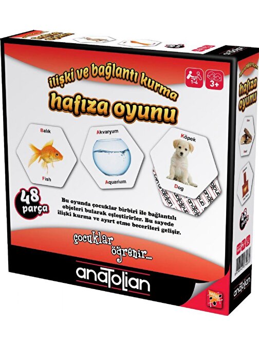 Anatolian Puzzle 7403 İlişki Ve Bağlantı Kurma Hafıza Oyunu