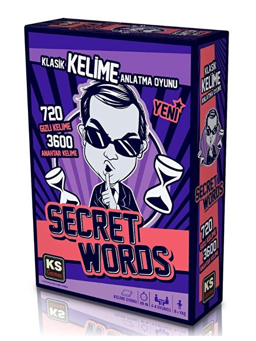 KS Games Secret Words Zeka Akıl Oyunları