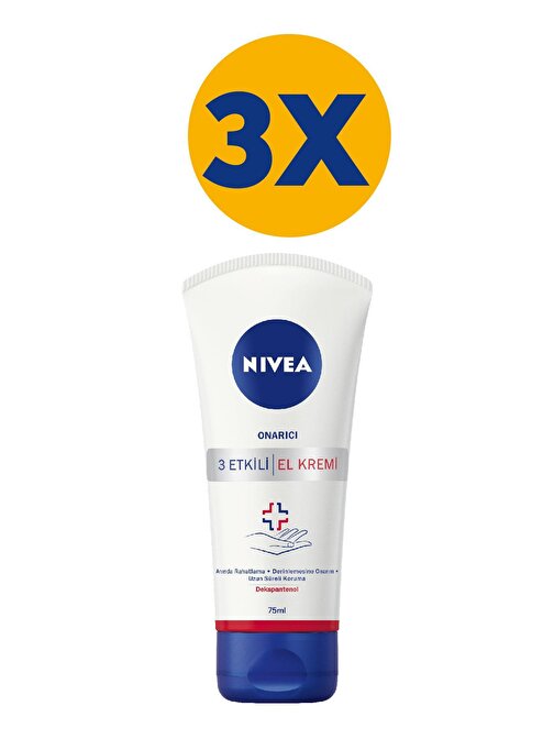 NIVEA ONARICI EL KREMİ 75ML x3