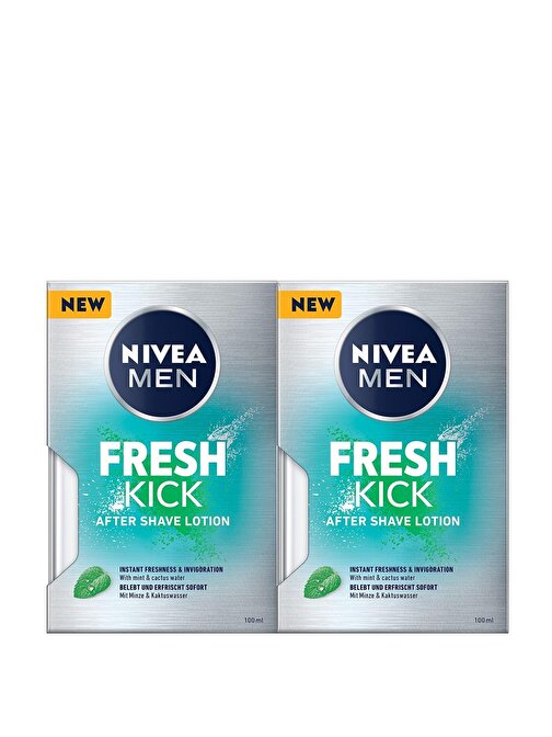 Nivea Men Fresh Kick Tıraş Sonrası Losyon 100 ml x2