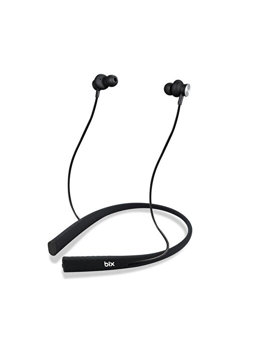 Bix A3 Spor Kablosuz Silikonlu Kulak İçi Bluetooth Kulaklık Siyah