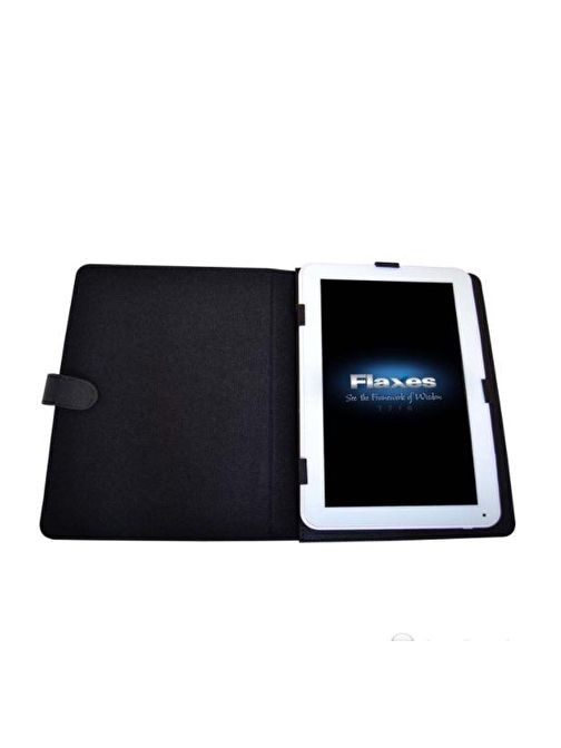 Flaxes Fdk-800S Universal 8” Tablet Kılıfı Siyah