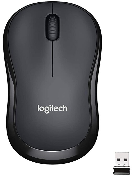Logitech M221 Sessiz Kablosuz 3D Siyah Optik Mouse