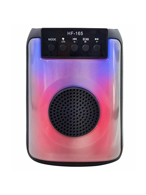 Concord HF-165 BT/USB/AUX/TF RGB Bluetooth Hoparlör