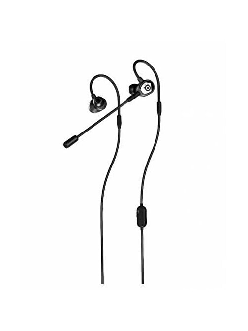 SteelSeries TusQ In-Ear Kablolu Mikrofonlu Kulak İçi Oyuncu Kulaklığı Siyah