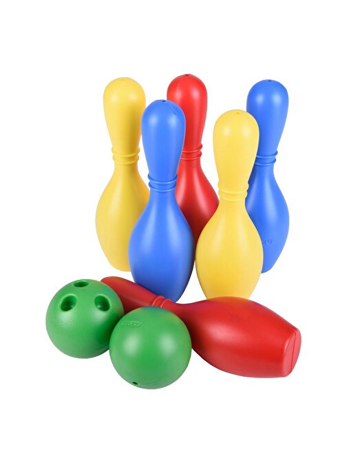 Zuzu Toys Plastik Bowling Seti Çok Renkli