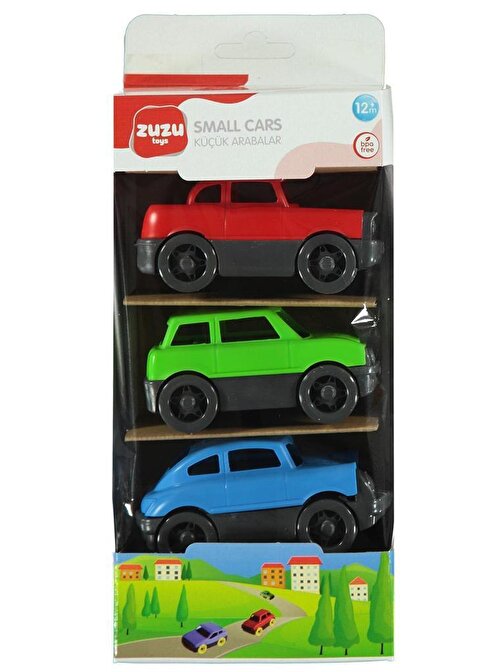 Zuzu Toys 3'lü Küçük Arabalar 4010