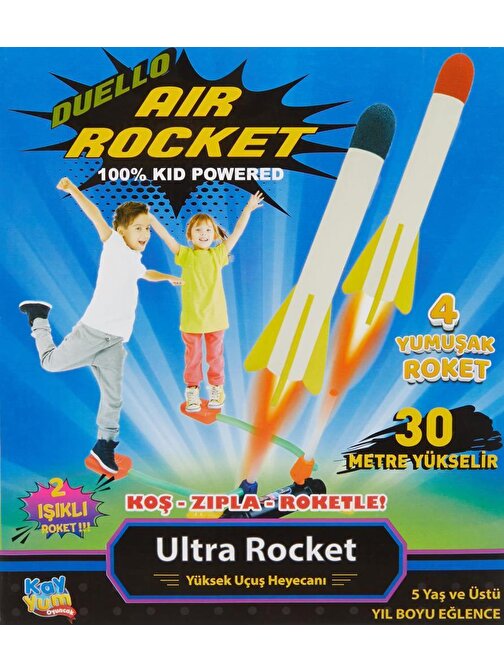 Kayyum Oyuncak 9012 Ultra Uçan Air Rocket Düello 4'Lü 0 - 12 Ay
