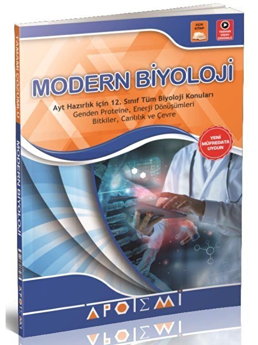 Apotemi Yayınları Modern Biyoloji Apotemi Yayınları