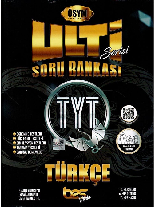 Tyt Türkçe Ulti Serisi Soru Bankası Bes Yayınları