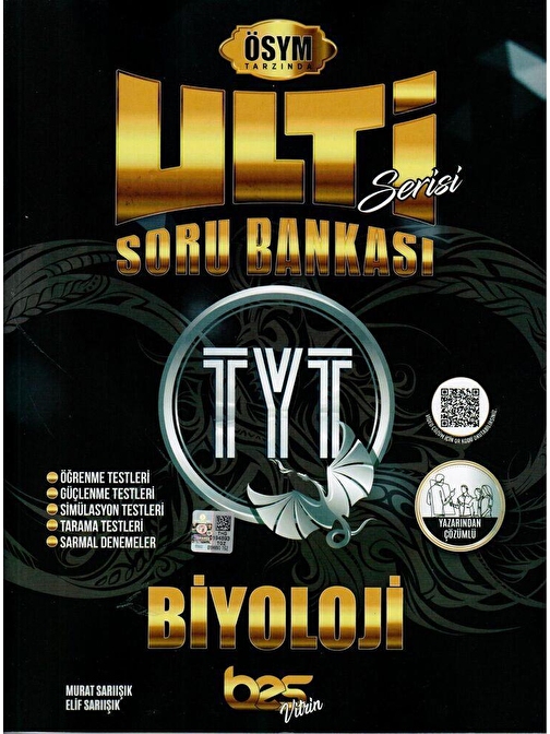 Tyt Biyoloji Ulti Serisi Soru Bankası Bes Yayınları