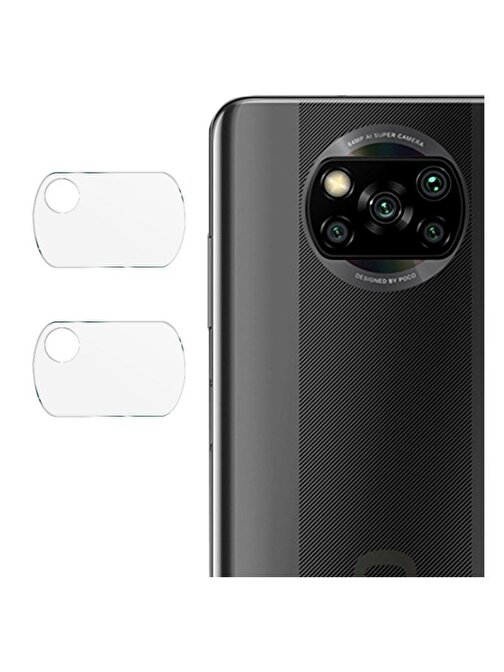 Ecr Mobile ECRMOBILE Xiaomi Poco X3 Pro Nano Cam Kamera Lens Koruyucu (2 Adet)