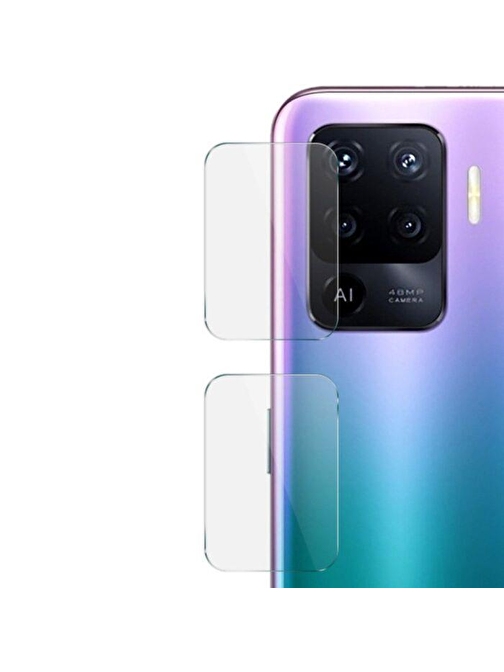 Ecr Mobile ECR Oppo Reno 5 Lite Nano Cam Kamera Lens Koruyucu (2 Adet)