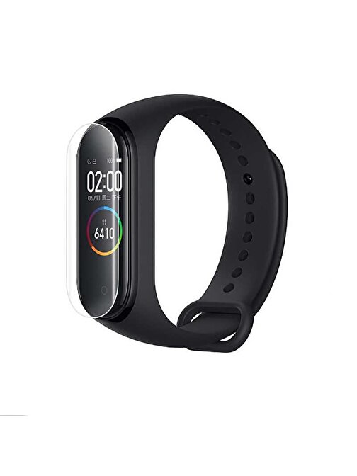 Ecr Mob Mi Band 6 Hd - Şeffaf Gerçek Kırılmayan Nano Ekran Koruyucu 2 Adet