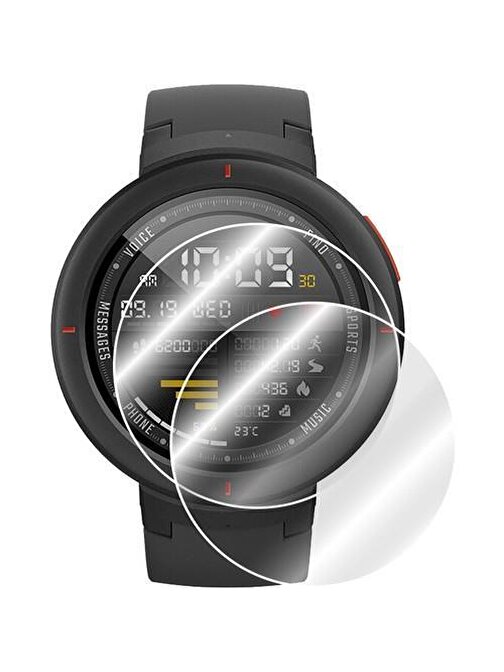 Ecr Mob Huami Amazfit Verge Lite Akıllı Saat Ekran Koruyucu 2 Adet