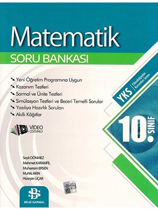Bilgi Sarmal Yayınları 10. Sınıf Matematik Soru Bankası