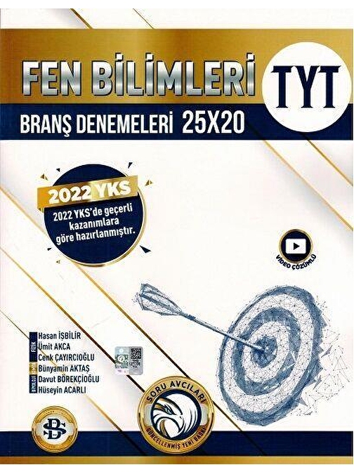 Tyt Fen Bilimleri 25 X 20 Branş Denemeleri Bilgi Sarmal Yayınları